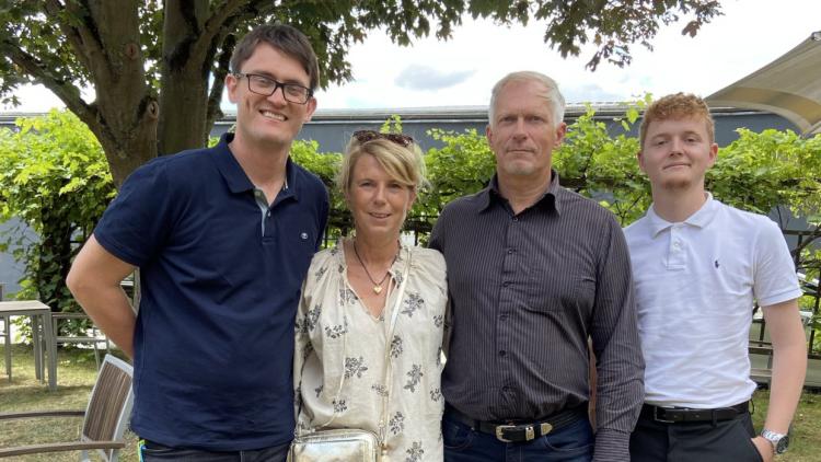 Christian Schnack, Alxandra Bungert-Brozek, Michael Brozek, Lennert Geiermann